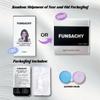 Funsachy New Natural Color Contact Lenses for Eyes Y2K Black Lens Korean Style Colorcon Blue Lens Gray Pupil Annual