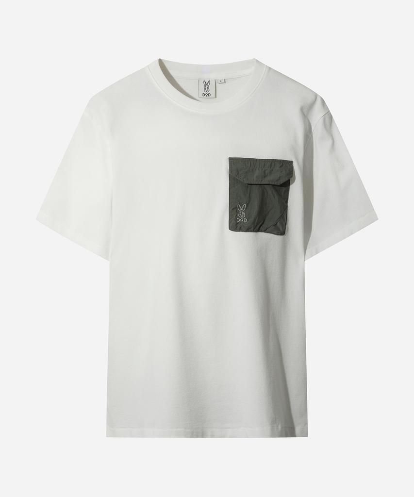 DOD Sakana Pocket Short Sleeve T-Shirt (Off White 2)