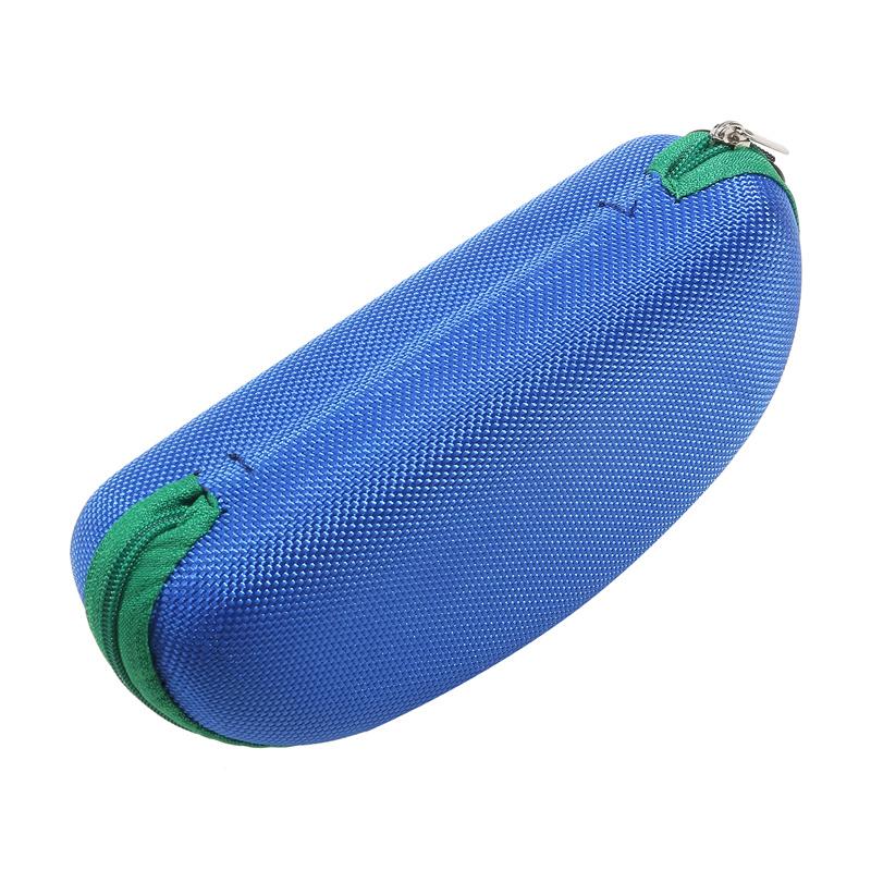 Portable EVA Sunglasses Case Shockproof Sport Glasses Case With Metal Carabiner Travel Zipper Eyeglasses Holder