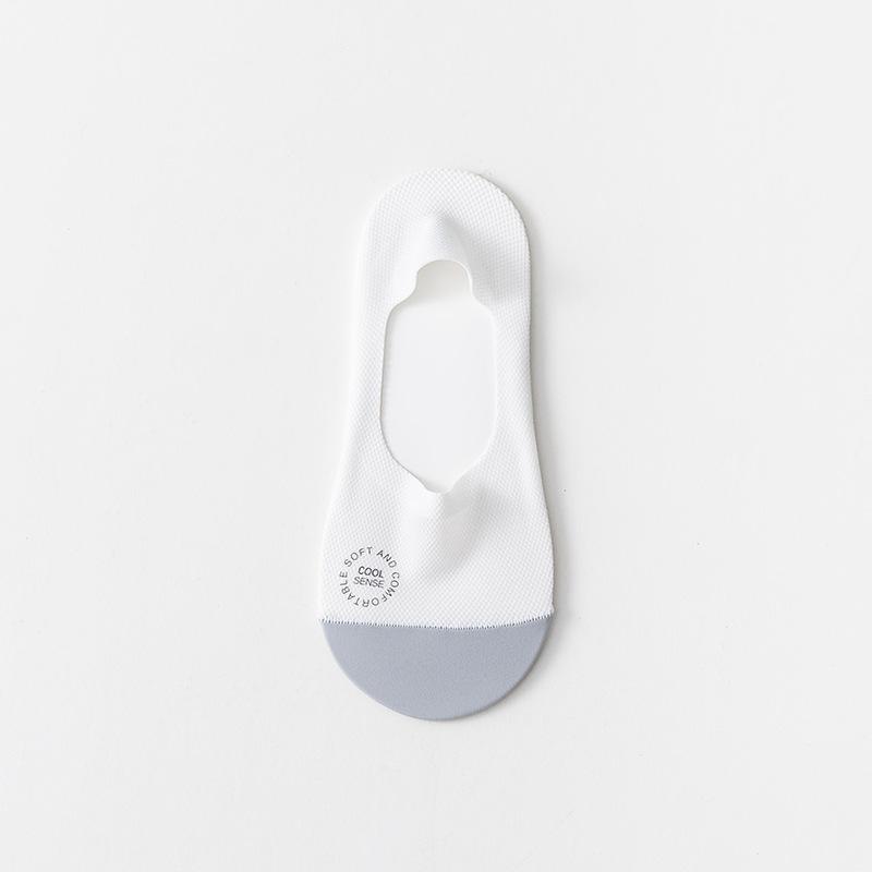 Женские летние ультратонкие хлопковые носки с ледяным экраном для глаз, дышащие, с невидимой пяткой