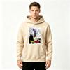 Men Anime Character Print Pullover Hoodie Long Sleeve Casual Loose Streetwear Hooded Sweatshirt
