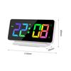 Цифровые будильники с цветным экраном, большим дисплеем, современные настольные электронные часы для спальни, дома