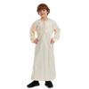 Muslim Saudi Arab Kids Boys Kaftan Robe Dishdasha Abaya Thobe Jubba Thoub Dress