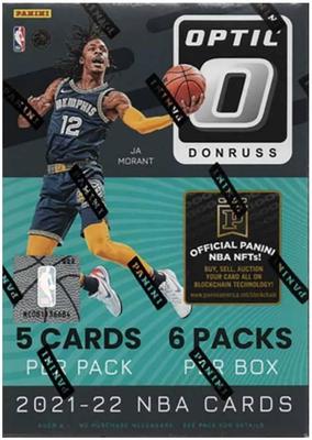Карточка НБА 2021-22 Panini Donruss Optic Баскетбол Бластер Бокс [Параллельный Импорт]