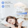 Remote Control Ceiling Fan 2 In 1 Electric Cordless Fan Hanging Fan with LED Light  Bathroom