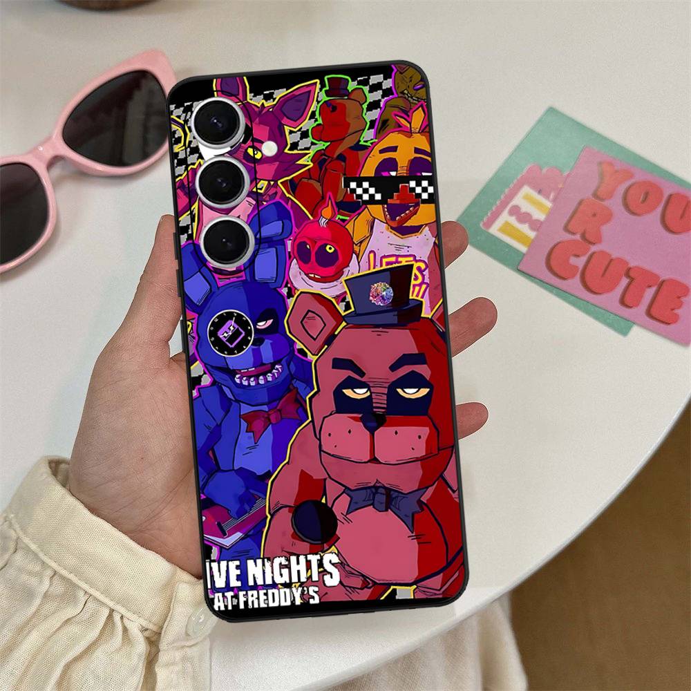 Чехол для телефона F-Five N-Nights At F-FreddyS Для Samsung S 24 Fe 25 Ultra Plus 20 Lite 21 30 22 23 24 22 Ultra 5G Fundas