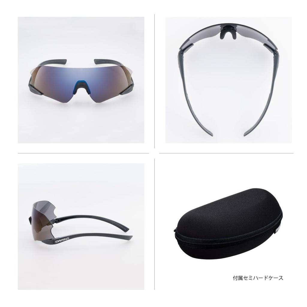 SWANS Солнцезащитные очки NEURON G3 Sports с зеркальными линзами Сделано для и Взрослые размеры для мужчин и женщин Линзы E-NOX, Япония, Бег, Марафоны, Теннис, Гольф,