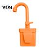 Child Safe Kitchen Faucet Toy Pretend Play Sink Replacement, Electric Water Circulation Imaginative Accessory for Kids Kitchen, Dishwasher Role