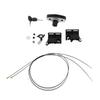 Truck Cap Twist Handle Kit Manual Unlocking Enhanced Security with 2 Keys 113436 100XQ for Leer