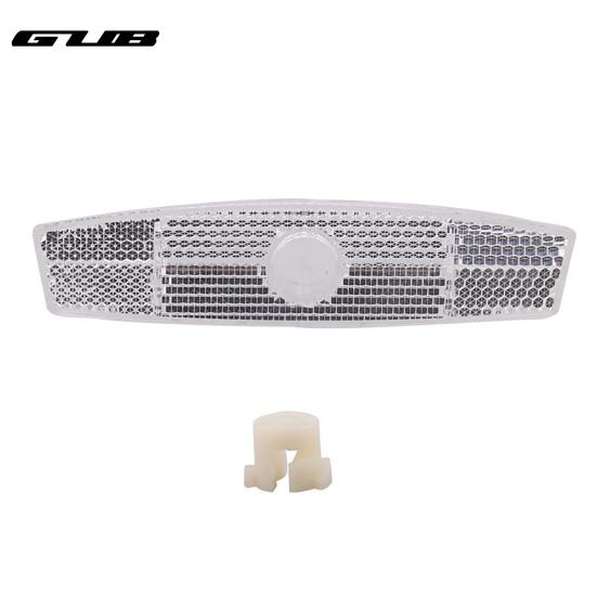 GUB Plastic Rim Reflector Stable High Strength Anti Rust Spoke Warning Reflector for Cycling