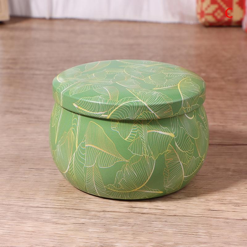 4 унции герметичная банка металлические банки для свечей коробка для конфет розовый чайник органайзер для хранения ювелирных изделий жесть рождественский упаковочный ящик