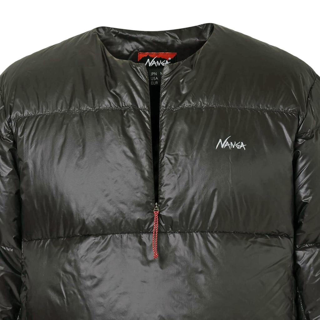 NANGA Mountain Lodge Пуховый топ с круглым вырезом (Мужской) (М, ЧЕРНЫЙ)