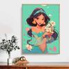DIY Diamond Painting Princess Aladdin Cross Stitch Kit Mosaic Art Diamond Painting Full Circle Diamond Home Decoration