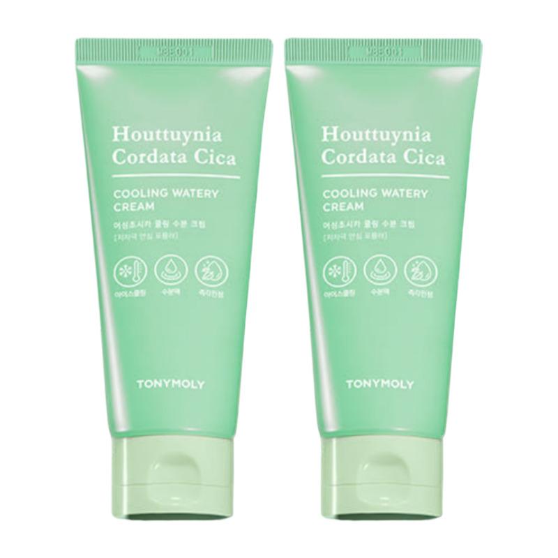 TONYMOLY Houttuynia Cordata Cica Cooling Moisture Cream 90ml × 2