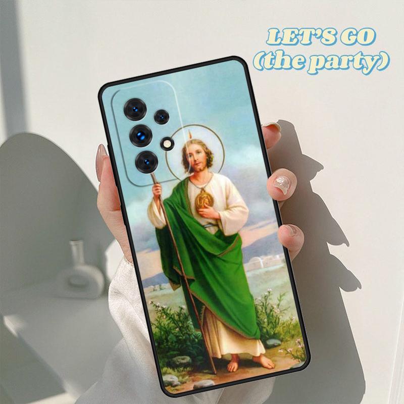 Чехол для телефона San Judas Для Samsung Galaxy A42 A31 A40 A51 A71 A32 A80 A91 A52 A72 A73 A20e A21S A50 A70 A11 A12 Чехол