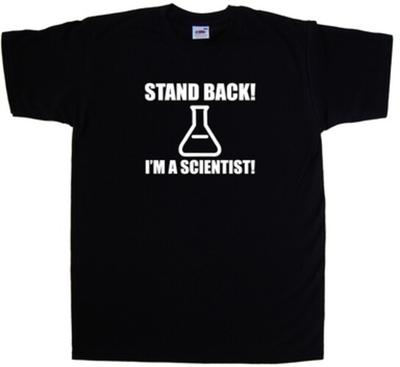 Stand Back Im A Scientist Funny T-Shirt