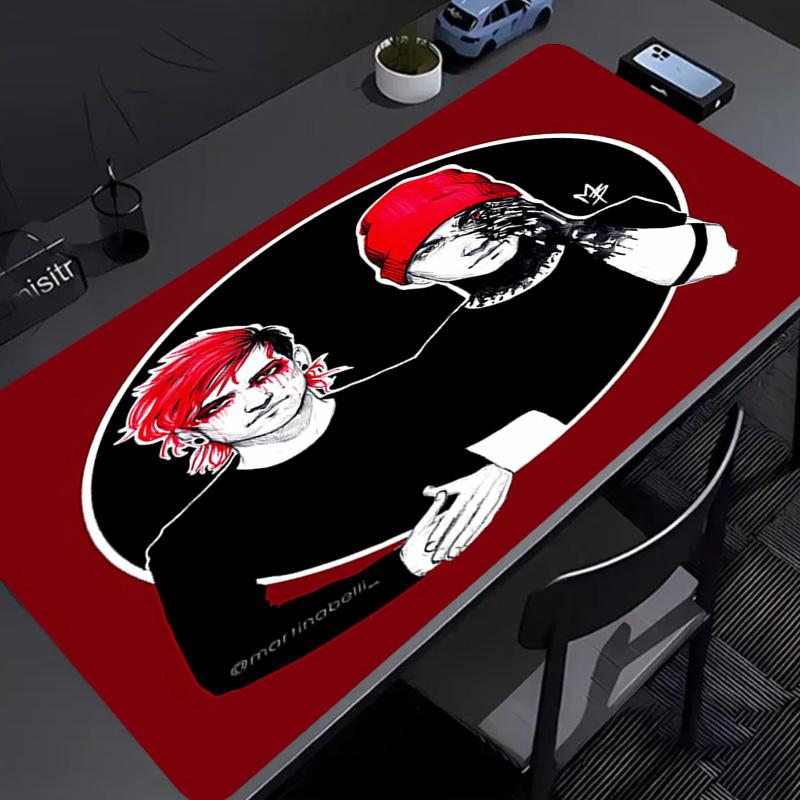 Tyler Joseph and Josh Dun Mouse Pad - Non-Slip Rubber Base, Smooth Surface for Work,Gaming,Office,And Home Use, Desk Mouse Pad