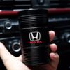 IYXI7 Aluminum Alloy Car Home Ashtray Oil Drum Shape Smoke Ash Holder For Honda Fit Civic Accord 7 8 9 10 Pilot City Jazz CRV HRV