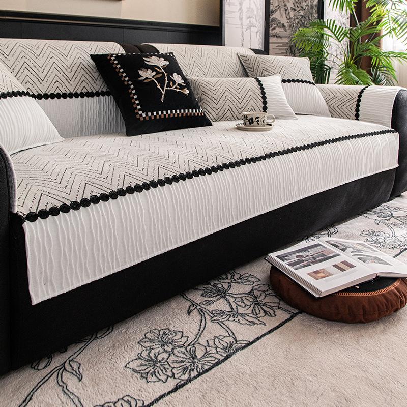 Подушка для дивана Новый Универсальный Чехол для дивана-комбинации на четыре сезона Подушка для сиденья Цельный Чехол для дивана Ткань Полотенце Подушка