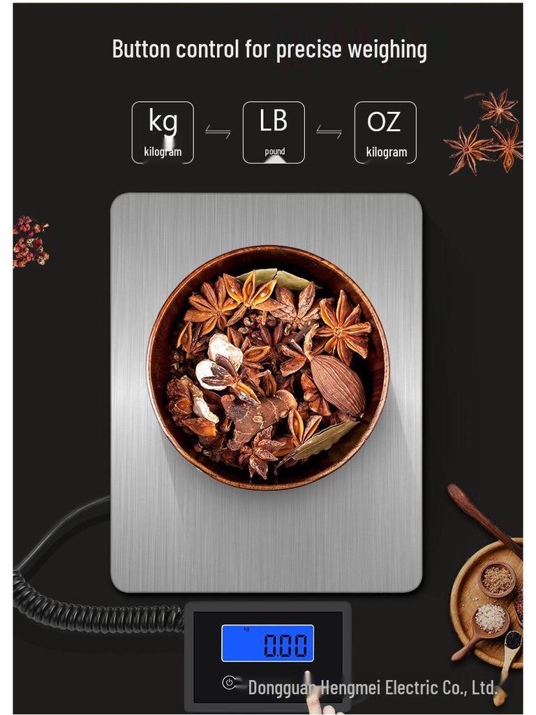 180kg Precision Stainless Steel Portable Bench Scale - Industrial Cargo Weighing