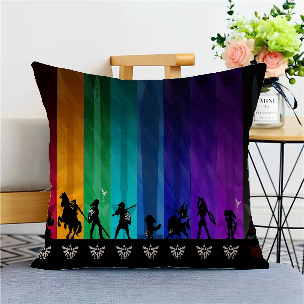 Легенда о Z-Zeldas Чехол для подушки для игры Дюймы Декор фермерского дома Домашние наволочки для диванных подушек для украшений