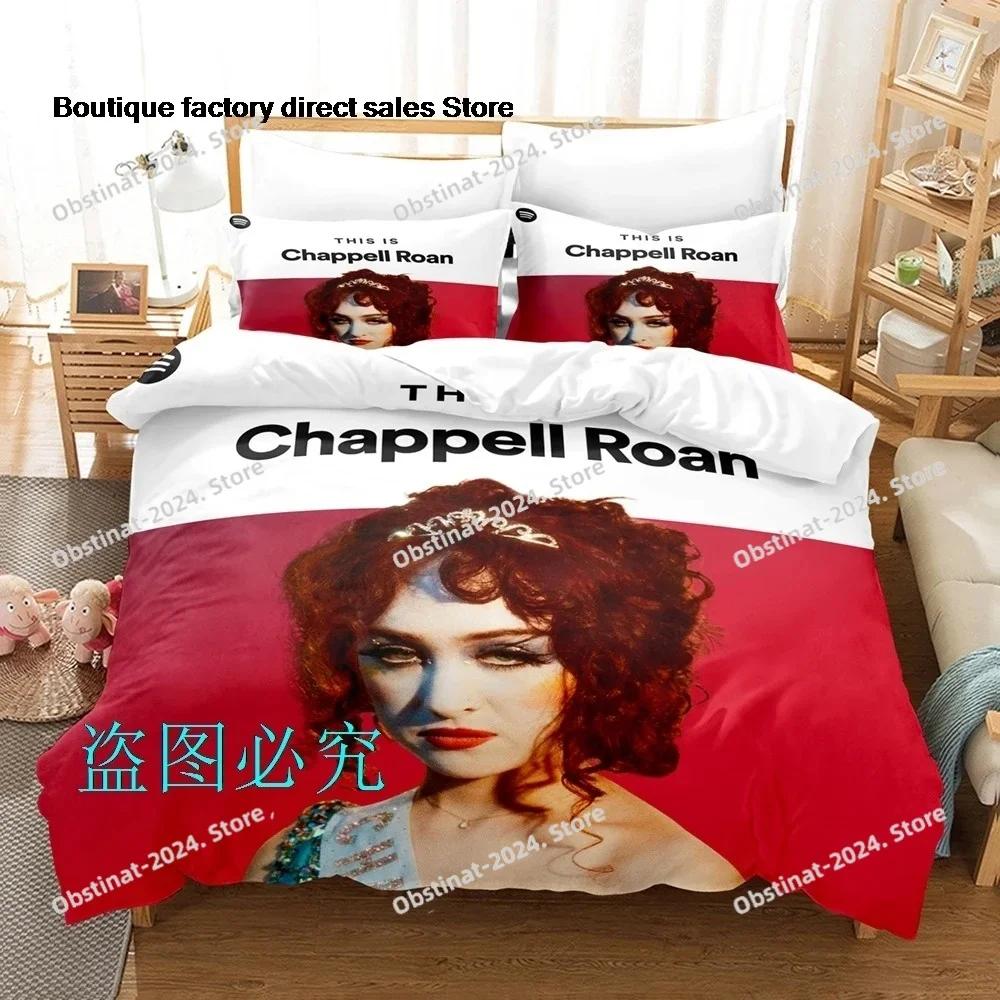 Chappell Roan Celebrity набор постельного белья Односпальный Twin Full Queen King Size Комплект постельного белья для спальни взрослых и детей Комплекты пододеяльников
