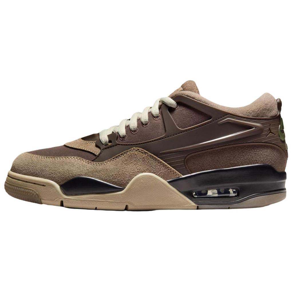 Air Jordan 4 RM Ironstone Men Sneakers Brown Baroque-Brown Light-Bone FQ7939-022