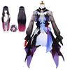 Game Honkai Start Rail Helektra Cosplay Costume Full Set With Accessories Helektra Cosplay Wig Outfit Uniform Dress