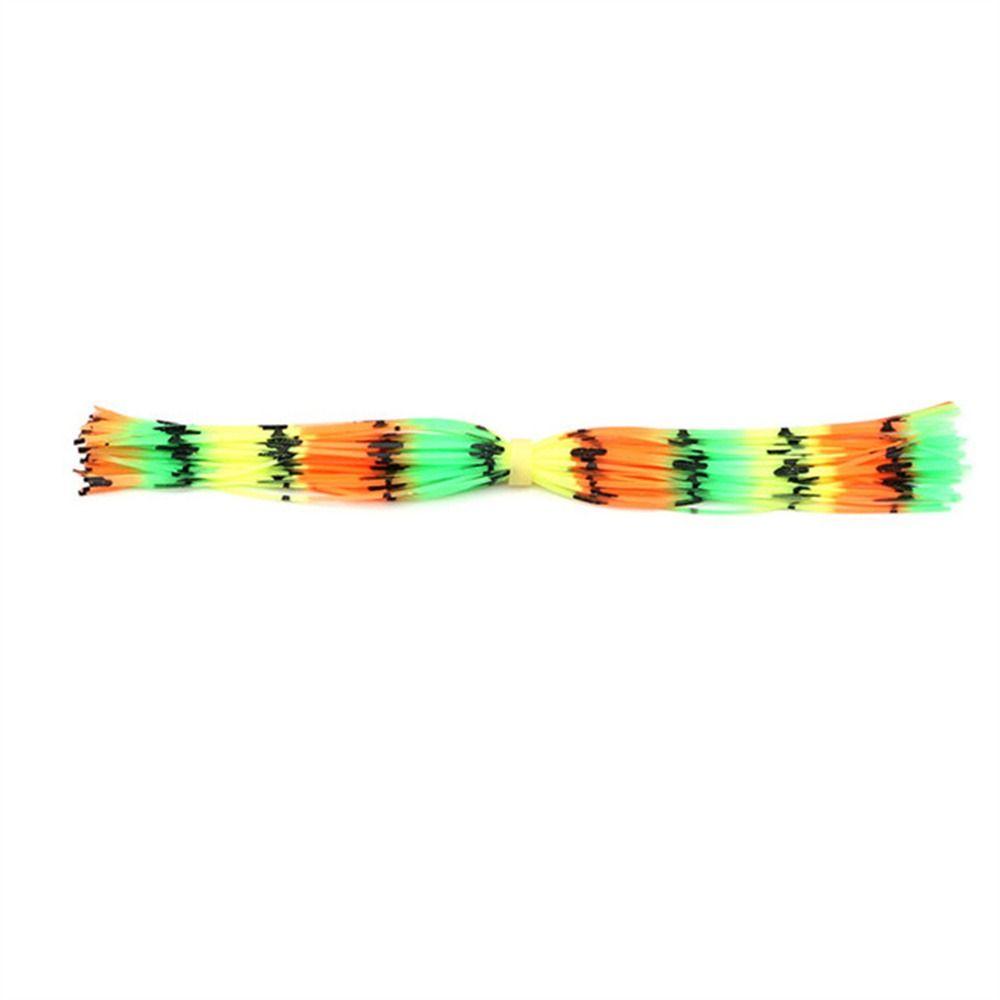 Fly Tying Material Buzzbaits Spinner 50 Strands Jig Squid Skirt Baitfish Silicone Skirts  Jig Lures