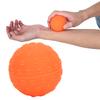 Массажный мяч для фасции, силиконовый, фитнес, йога, массажный мяч для тела, плеч, рук, оранжевый