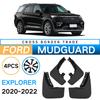 For Ford Explorer 2020-2022 Fender Soft Rubber Fender Leather
