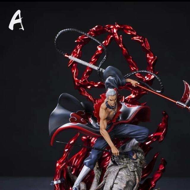 Фигурка Аниме Наруто Шиппуден Модель Жнец Хидан GK Фигурка Действия 36 см 15 Дюймов ПВХ Статуя Коллекционные Игрушки Figma Подарок