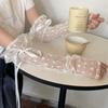 Bow Knot Ribbon Arm Cuffs Lace Fake Sleeves Cuffs Costume Accessory Wrist Cuffs  Stage Performance
