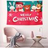 Christmas Cartoon Santa Claus Tapestry Home Living Room Bedroom Wall Decoration Tapestry