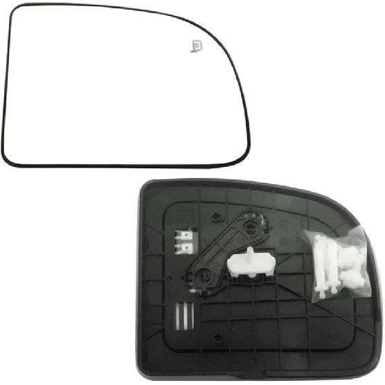 SCITOO Driver Side Mirror Glass Fit For 1999-2006 For Chevy Silverado Pickup 2007 For Chevy Silverado Pickup 2000 For Chevy Suburban 2001-2006 For