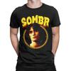 Футболка Sombr Tour Пляжная Хлопковые Футболки Для Мужчин Хип-Хоп Повседневная Футболка С Коротким Рукавом Потрясающие Топы