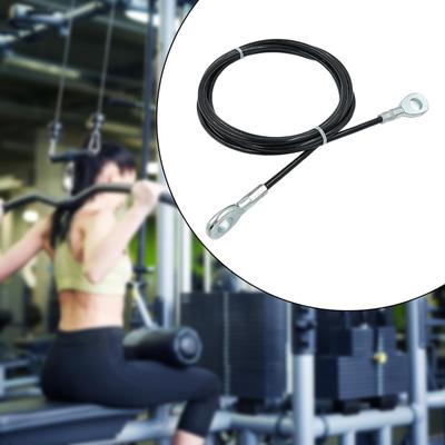 Фитнес-удлинитель для домашнего спортзала, стальной трос 5 мм, высококачественные подъемные запястья и