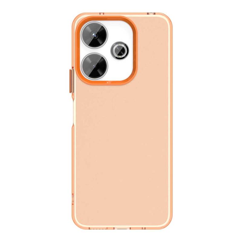 Для Poco M6 чехол чехол Poco M6 Capas цветной телефон бампер матовый ударопрочный прозрачный прозрачный Fundas Xiaomi Poco M6 M 6
