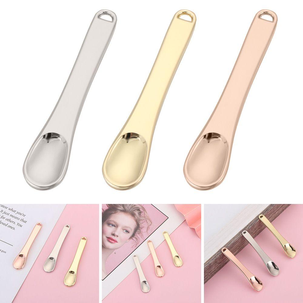 Face Mask Beauty Scoop Makeup Reusable Scoop Mini Spoon Cosmetic Metal