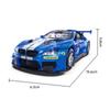 1/32 BMW M6 GT3 Раллийный Автомобиль Сплав Модель Автомобиля Игрушка Литье под Давлением Звук и Свет Автомобильные Игрушки для Детей Транспортное Средство
