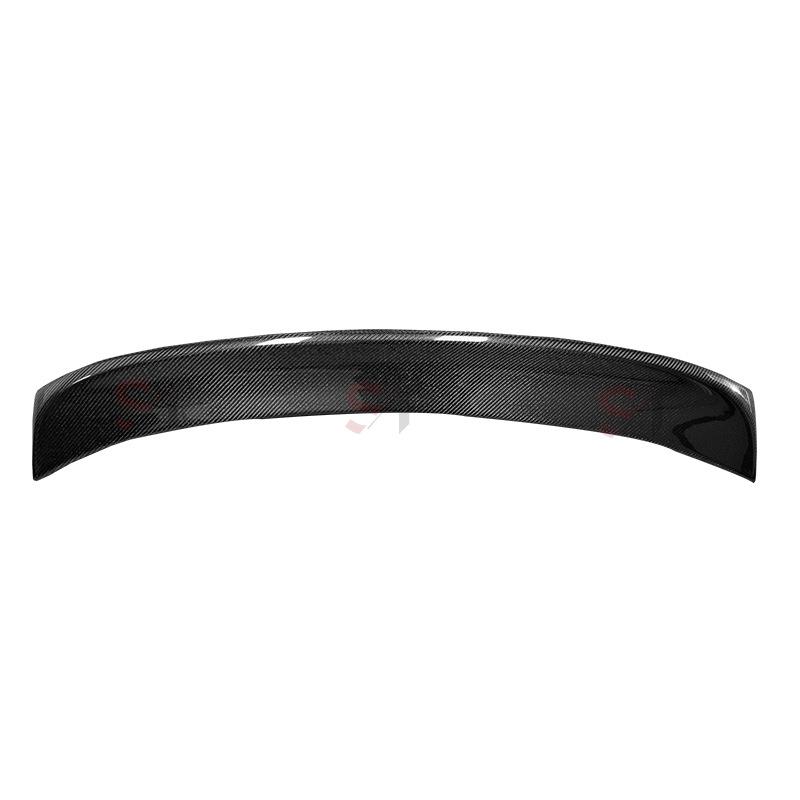 BMW 3 Series E46 No-Drill Carbon Fiber Ducktail Rear Spoiler Diffuser