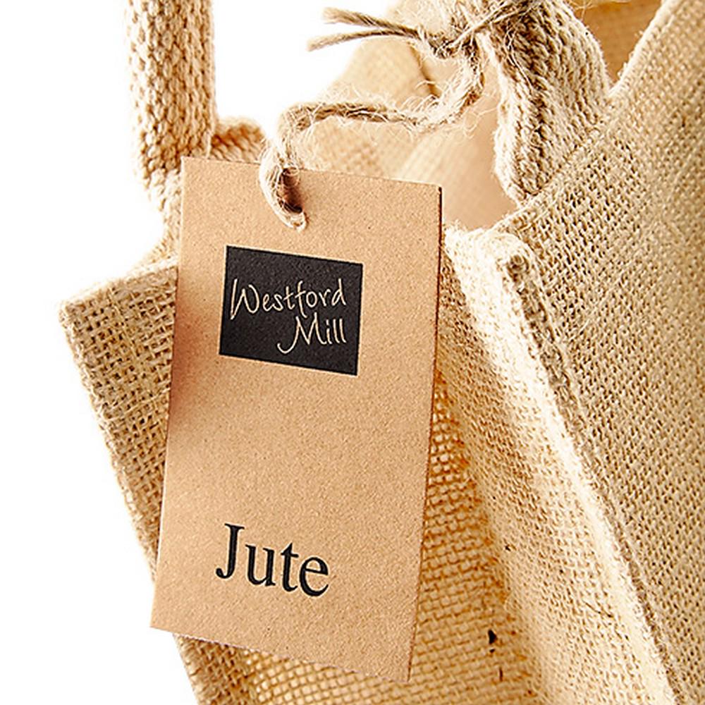 Westford Mill Jute Mini Gift Bag (6 Liters)