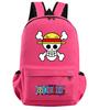 Anime One Piece Backpack for Boy Girl Hildren Back To School Schoolbag Student Kawaii Backpack Luffy Nami Usopp Lightweight Bags