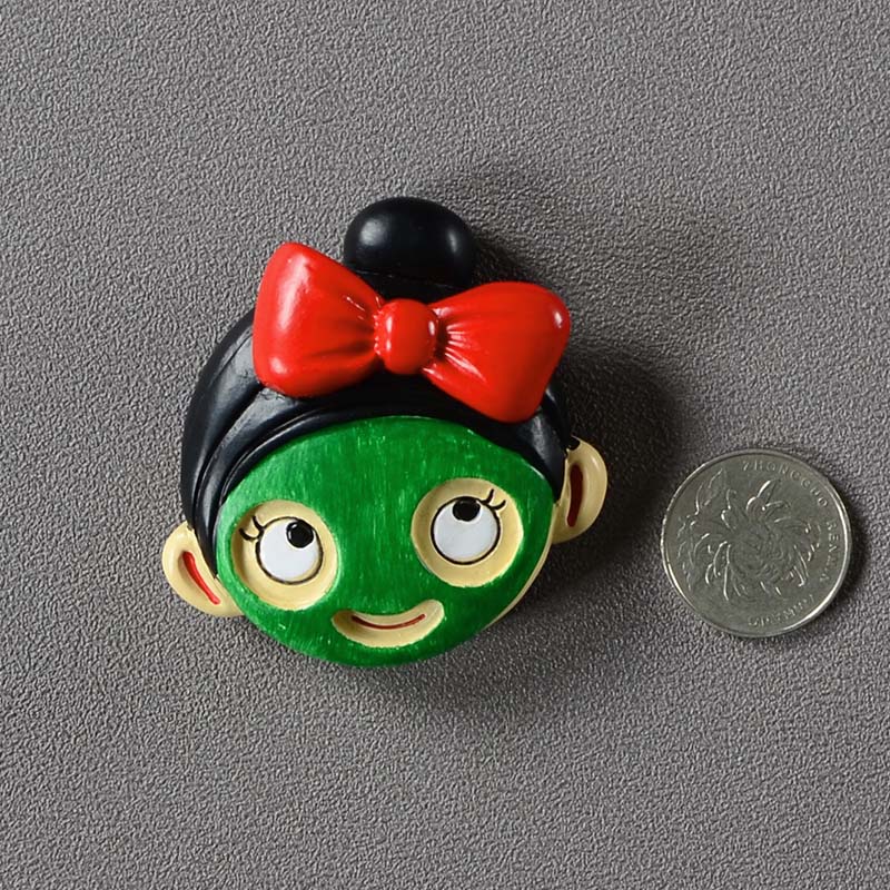 Cartoon European Jesus Van Gogh Mona Lisa Yoga Charming Legs 3D Resin Magnet Fridge Magnets Room Decoration Refrigerator Sticker