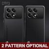 Для POCO X6 Pro 5G чехол кожаный узор задняя крышка Coque Funda противоударный роскошный кожаный чехол для Xiaomi POCO X6 Pro