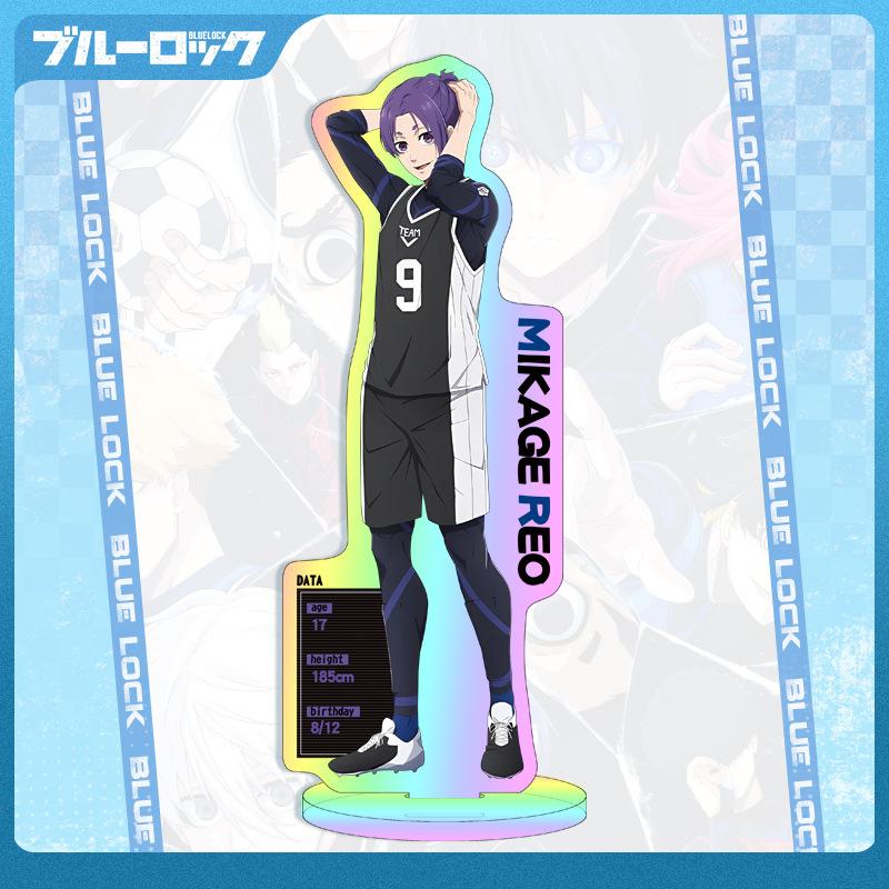 Blue Prison Rainbow Laser Large Standee Cartoon Acrylic Peripheral Creative Ornaments Can Be D