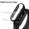 Чехол+стекло Для Xiaomi Mi Band 8 7 6 Аксессуары Чехол+Пленка Защитный чехол Full Coverage Miband 7 6 5 4 3 защитное стекло для экрана