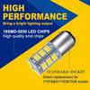 GIVEDOUA 1157 LED Car Bulb, BAY15D 7528 2057 2357 LED Replacement Light Bulbs For 12V RV Car Camper Trailer Brake Lights, Super Bright 5050 18-SMD