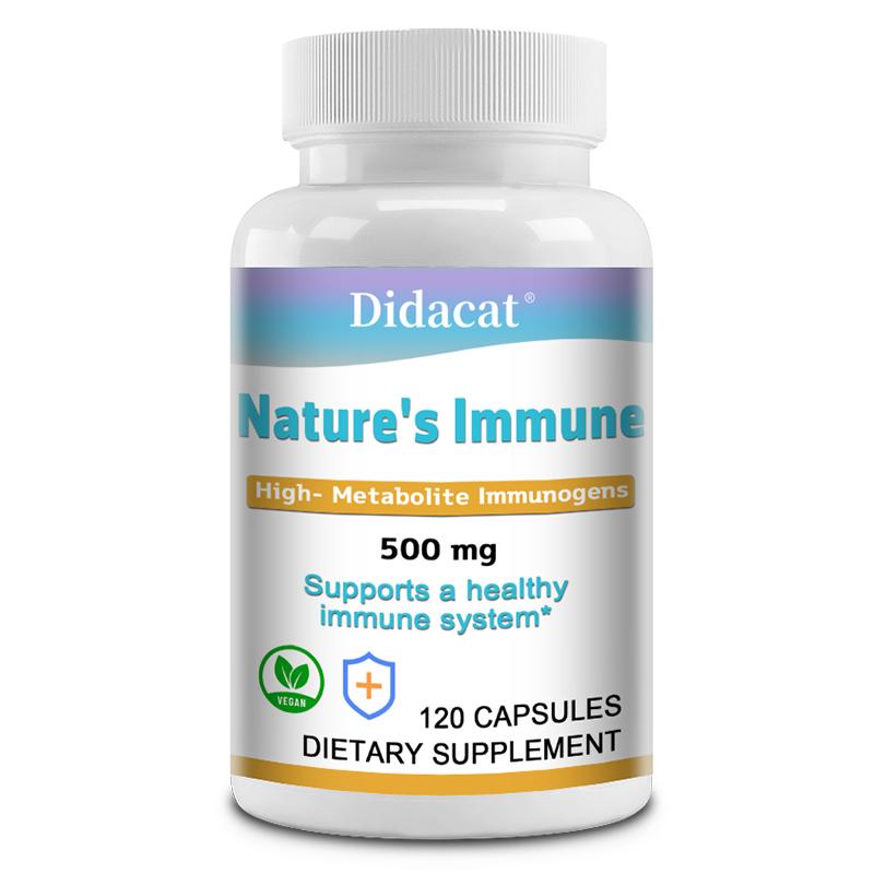 Natural Immune Health System Dry Yeast Fermented Capsules, 120 capsules
