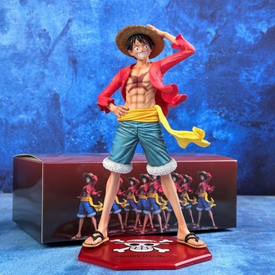 Аниме One Piece Monkey D. Фигурка Луффи Коллекционная Модель Игрушка 24 см, Высокое Качество, Детальная Работа